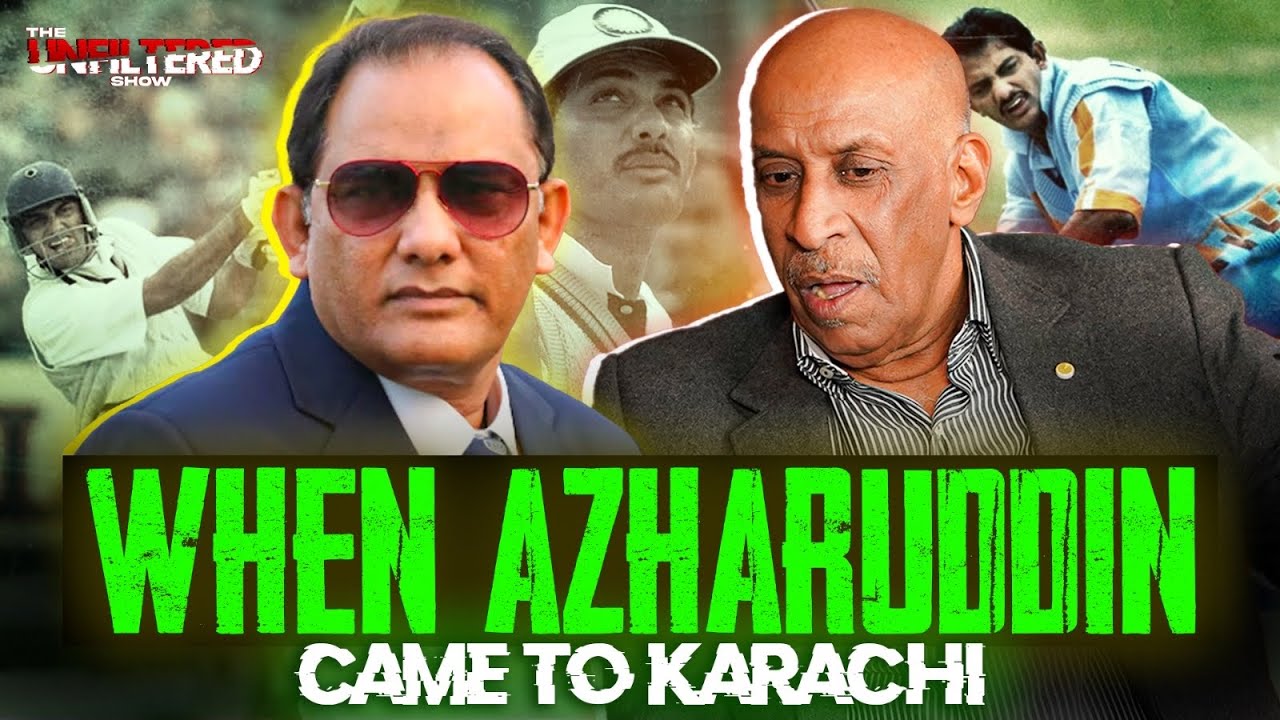 Azhar Uddin Kis Pakistani Player Ke Ghar Gaye | Ft Tauseef Ahmed