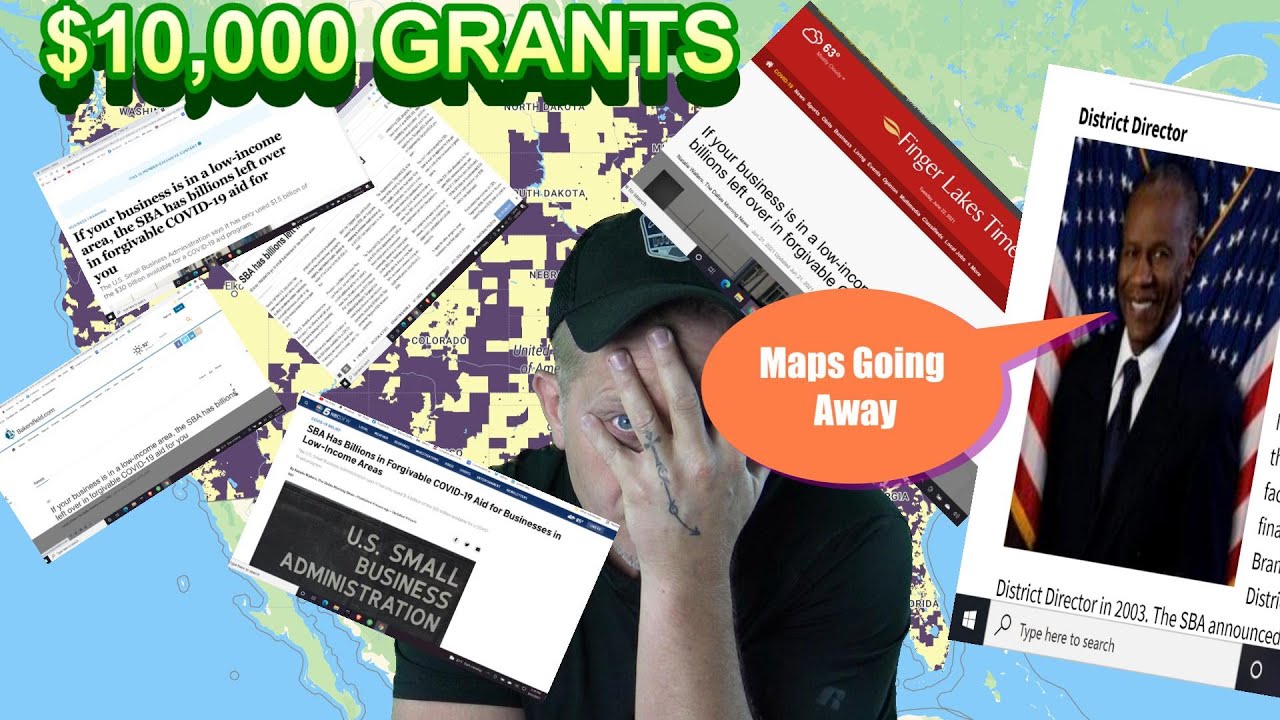 $10,000 EIDL GRANTS FOR ALL LOCATIONS | MAP POLICY UPDATE