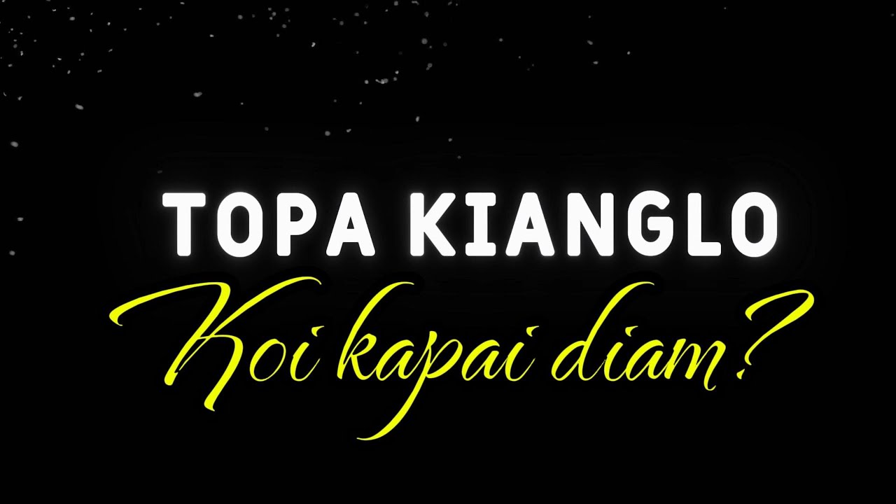 Zomi Song Karaoke | Topa Kianglo Koi Kapai Diam?