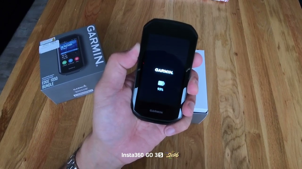 My Garmin Edge 1050 Bike computer