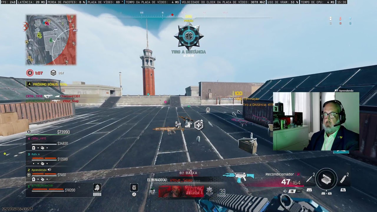 🎮 COD AO VIVO | Gamer 49+ Ajustando Setup Profissional