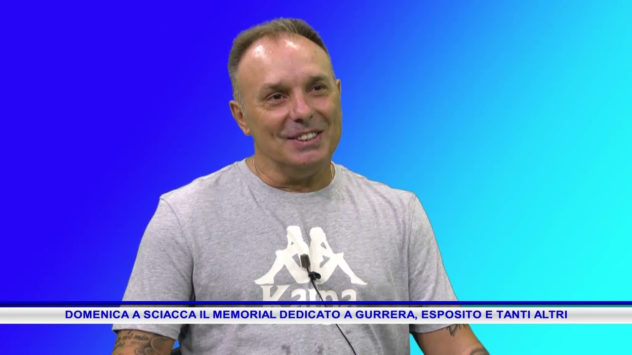 DOMENICA A SCIACCA IL MEMORIAL DEDICATO A GURRERA, ESPOSITO E TANTI ALTRI