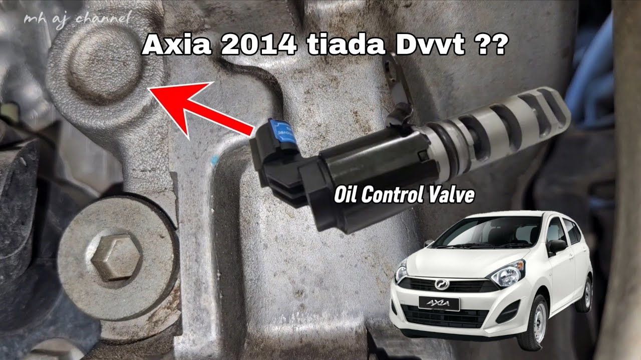Perodua Axia 2014 TIADA Oil Control Valve Filter ?? || Non-DVVT