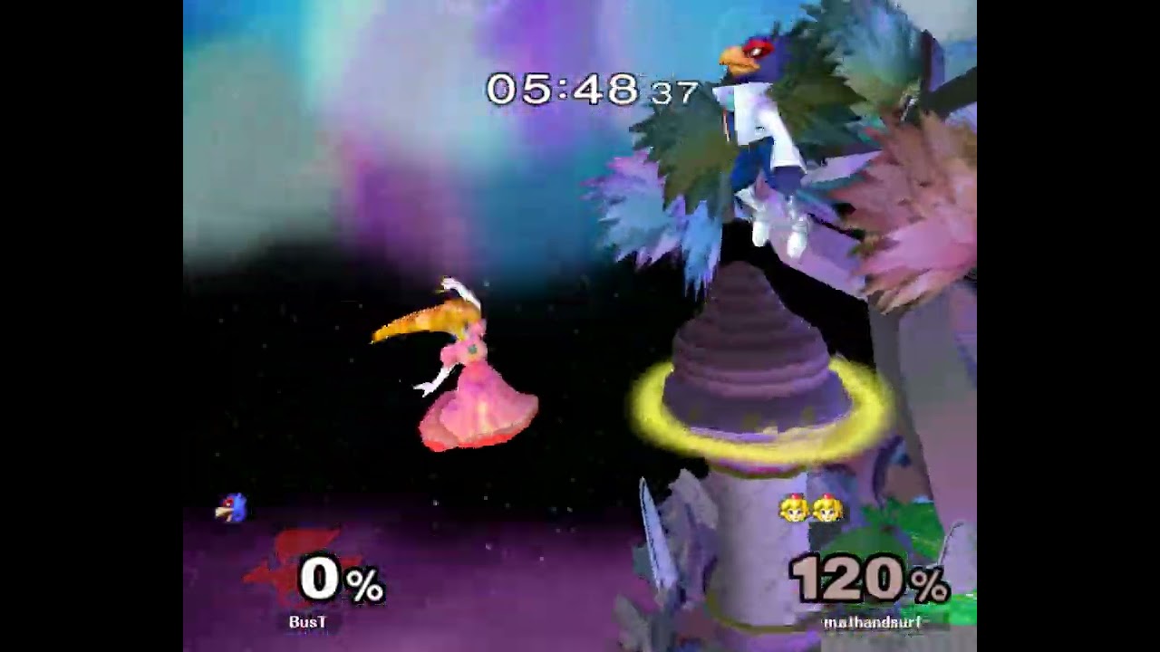Slobroke REBORN #85 - RR – mathandsurf ⟮Peach⟯ vs BusT ⟮Falco⟯