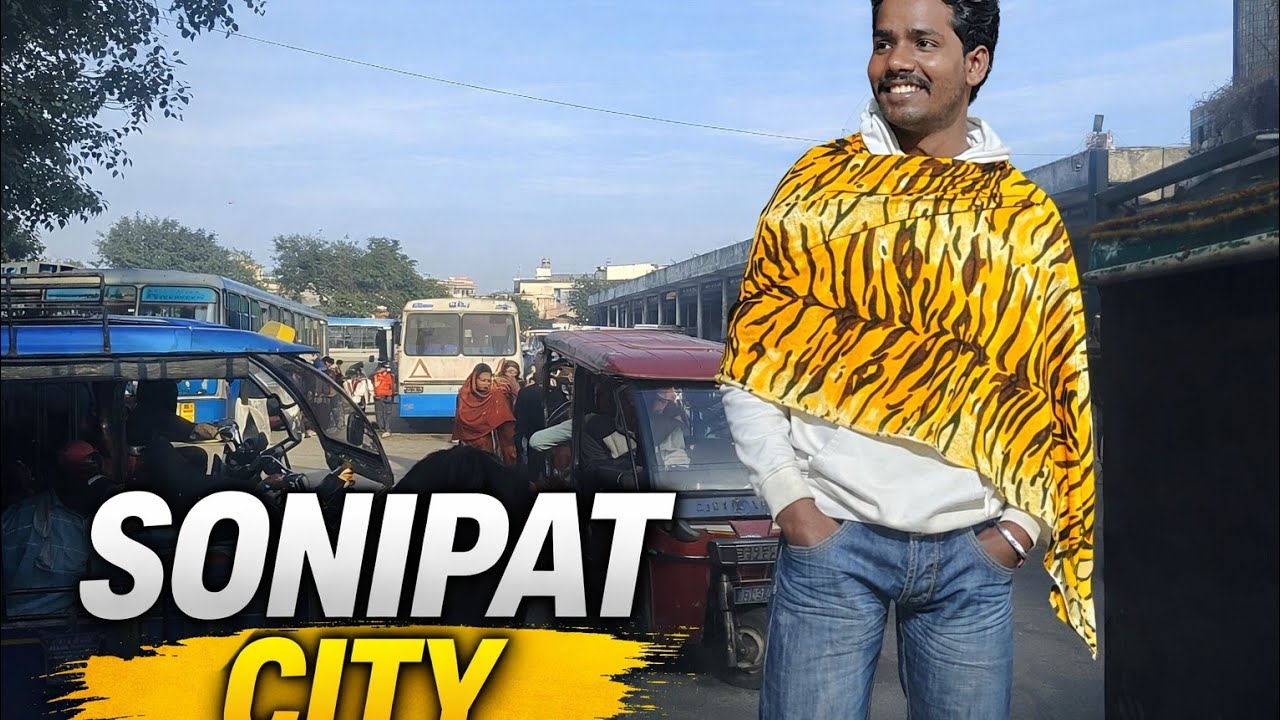 Sonipat city geeta bhavan choke kapda market.🤯