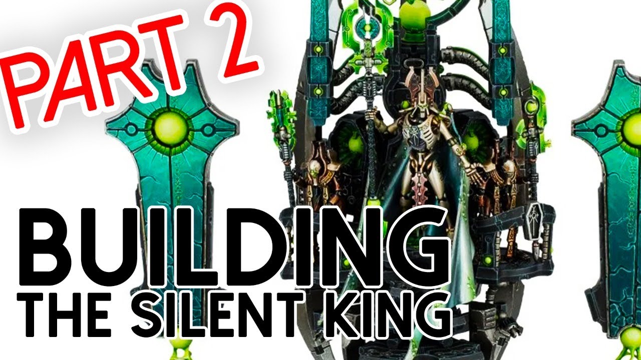 🔴✂️🤖 Building Szarekh The Silent King - Warhammer 40k - Necrons - live🔴