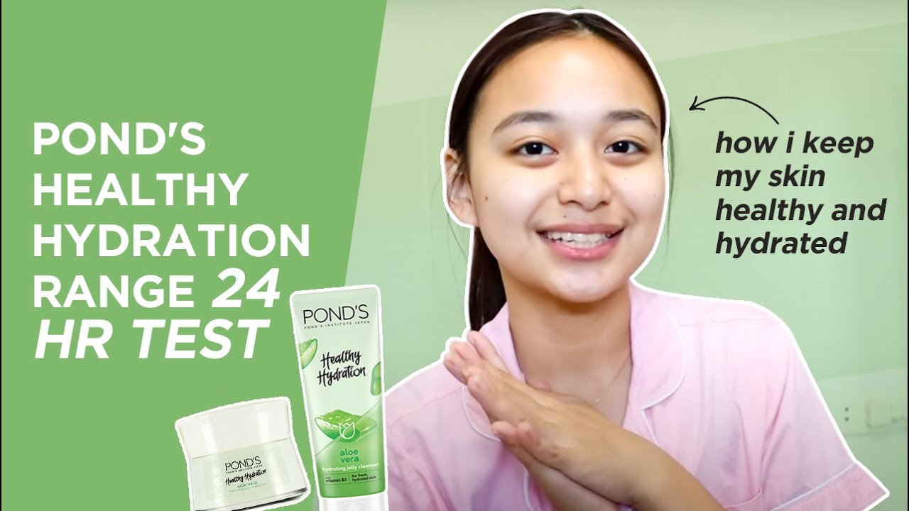 How to get ✨ glass skin ✨  using 2 products only ft. Pond’s Healthy Hydration