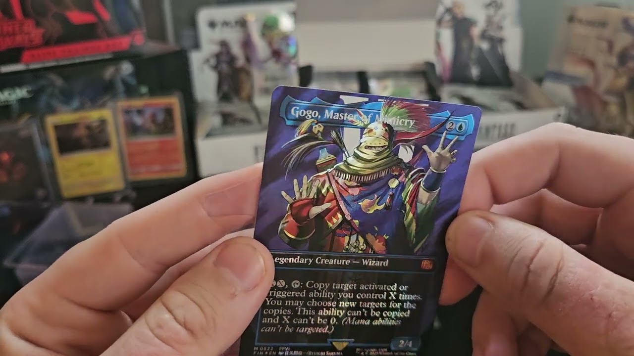 Magic the gathering Final Fantasy collectors booster box opening (tons of surge foils)