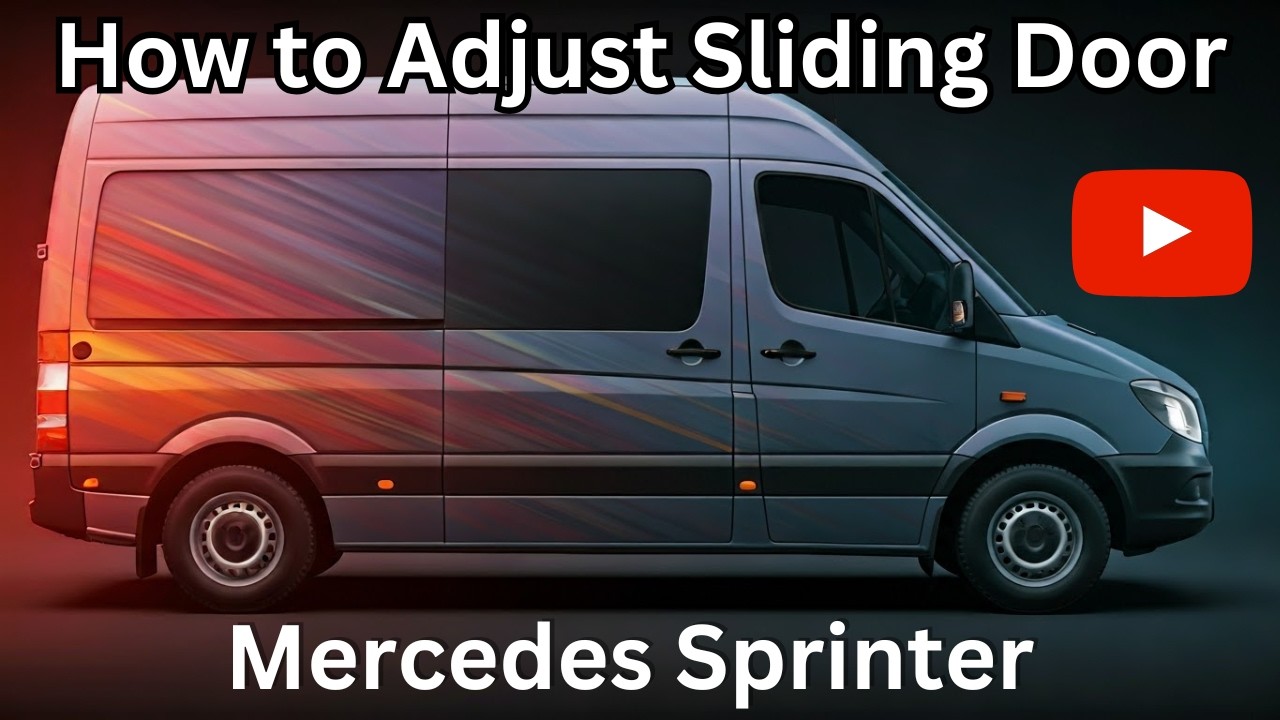 Как отрегулировать сдвижную/боковую дверь - Mercedes Sprinter