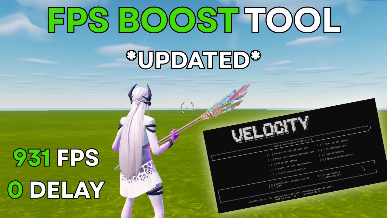 *BEST* Windows PC Optimization Tool (Boost FPS, ZERO Input Delay)