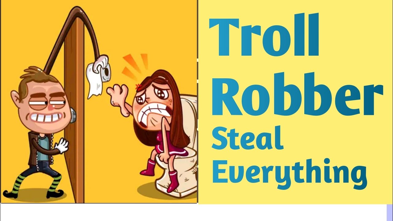 Troll Robber:Steal Everything Level 41-70 By Causal Media Game Gameplay Walkthrough