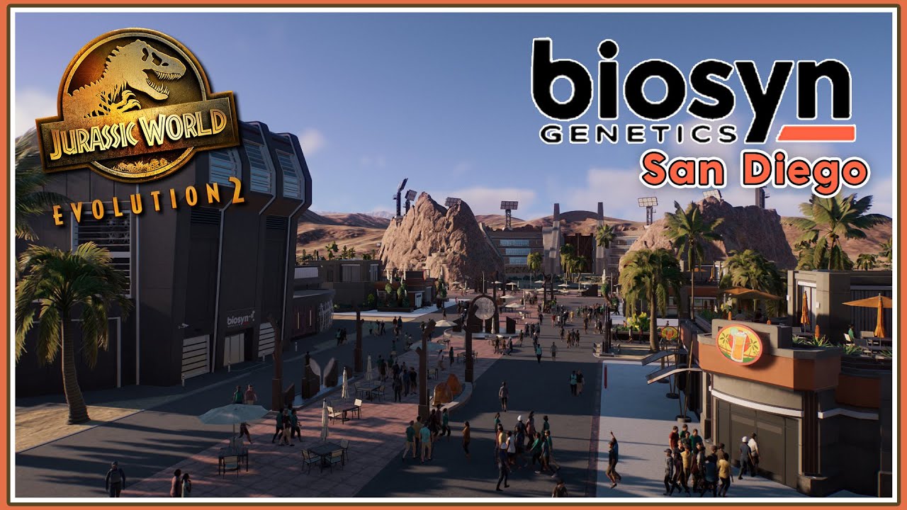 Building a Biosyn Themed San Diego | Jurassic World Evolution 2 | Sandbox | Speedbuild | UNMODDED