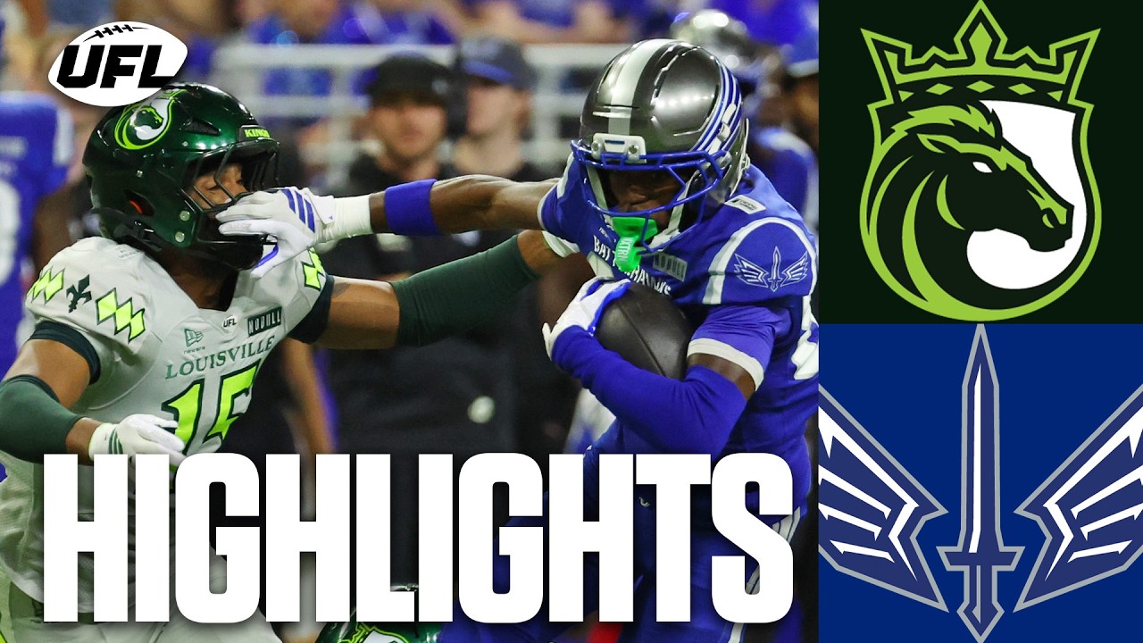 Louisville Kings vs St. Louis Battlehawks UFL Playoffs Highlights :football: UFL on FOX