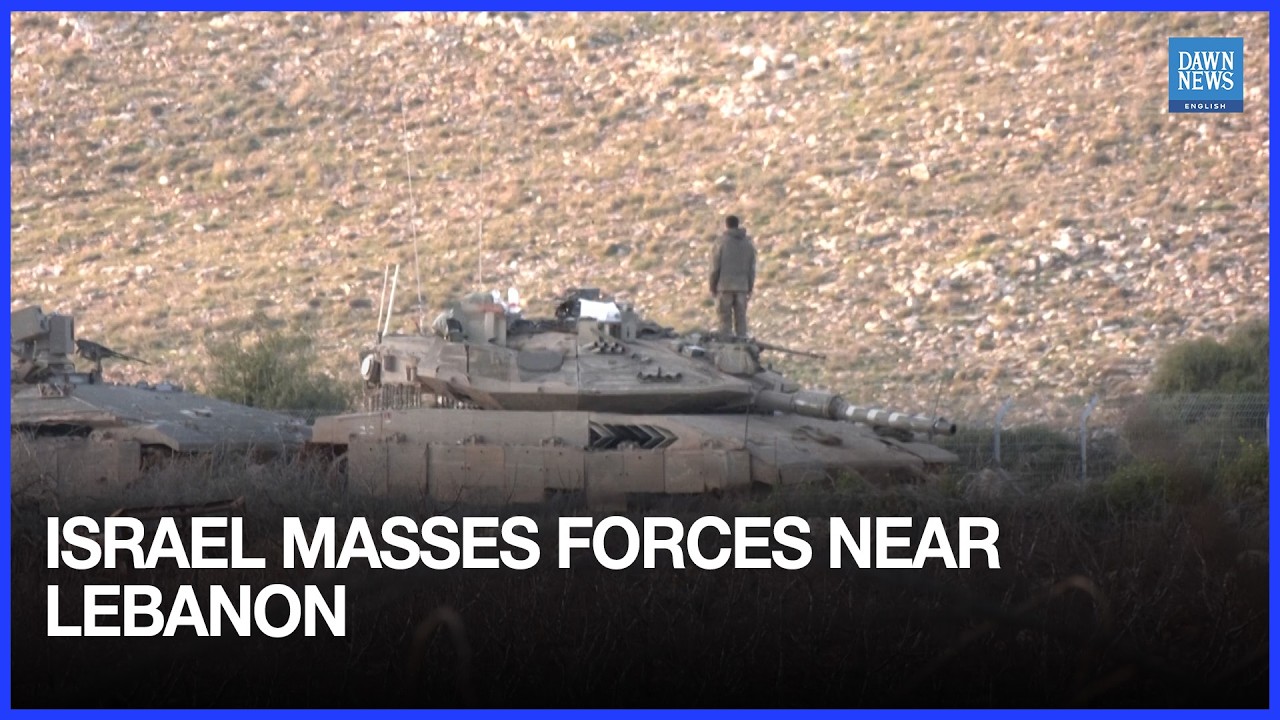 Israeli Military Vehicles Spotted Near Lebanon Border as Hezbollah Offensive Intensifies