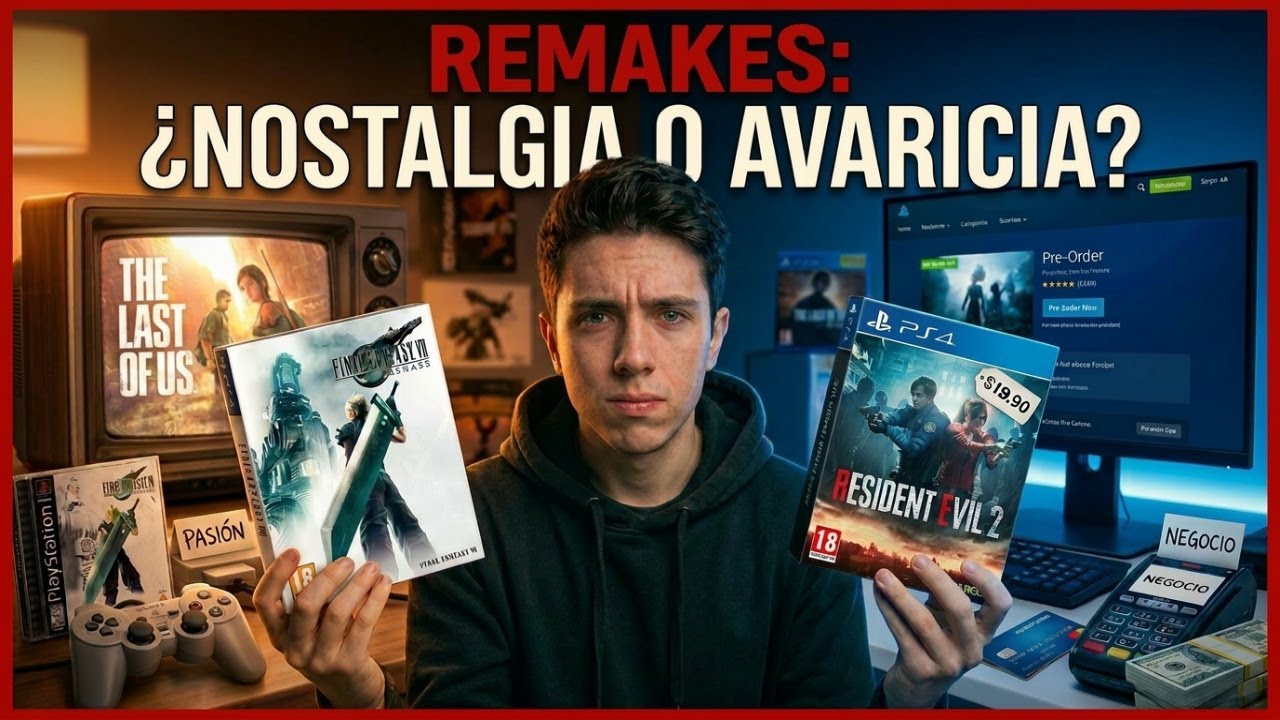 &iquest;Estamos pagando por nostalgia? La verdad sobre los REMAKES: &iquest;El fin de la creatividad gamer?