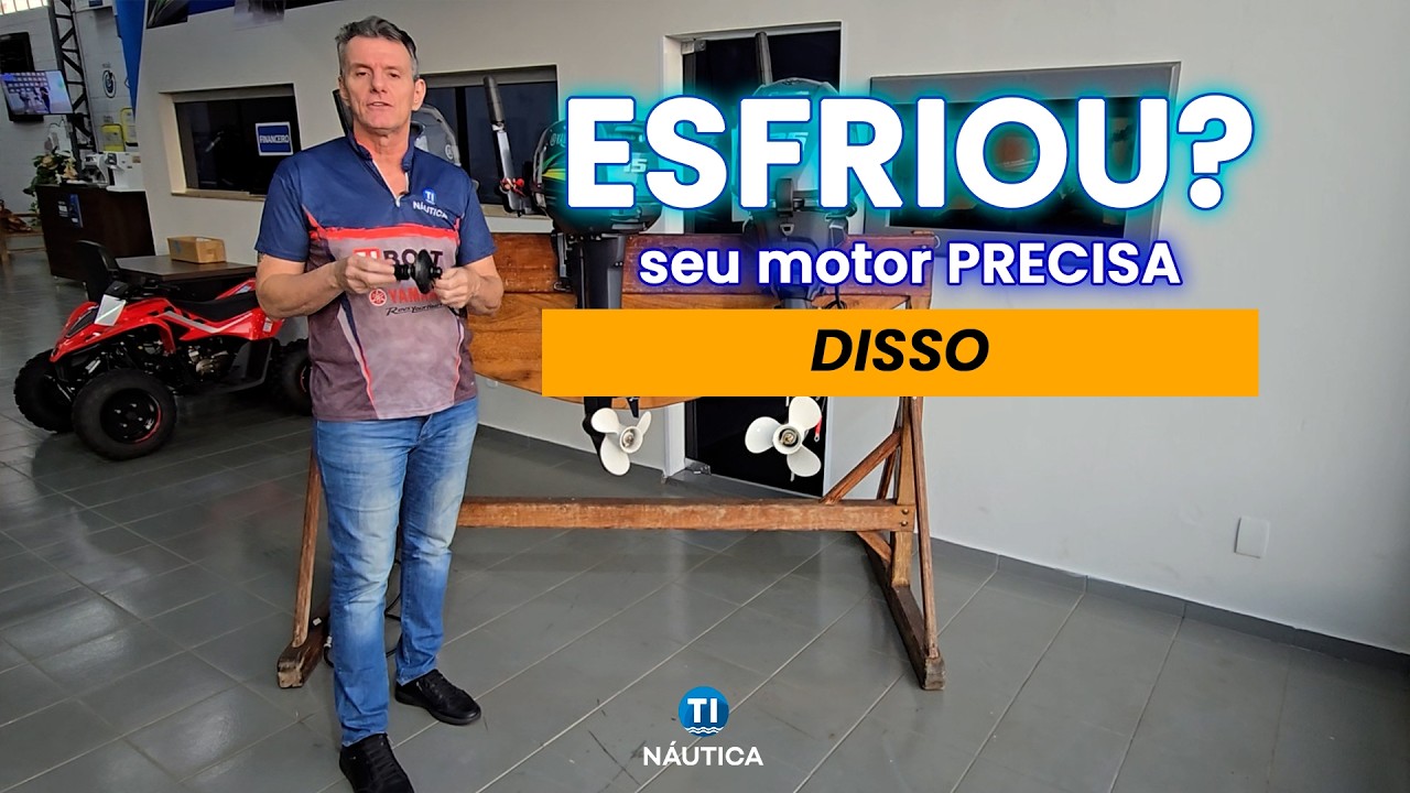 O clima esfriou? Dica simples e obrigatória para seu motor de popa não te deixar na mão