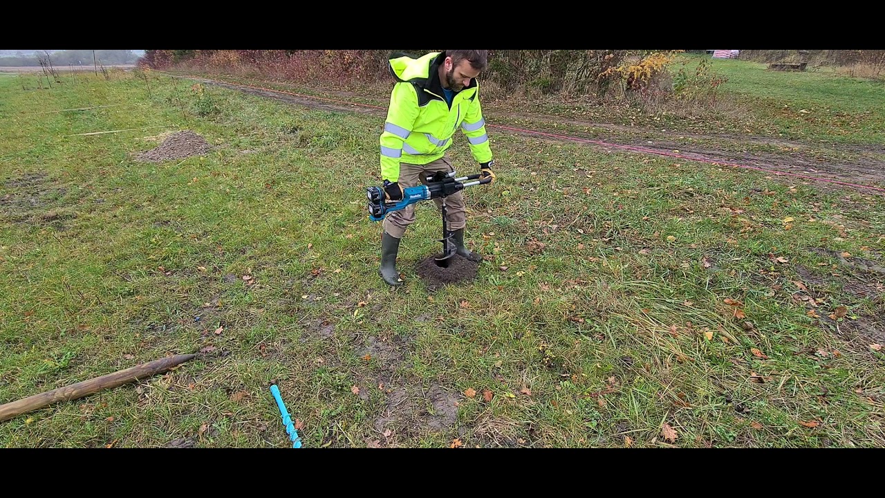 Makita DDG460 (Made in Japan) cordless earth auger: ø 150 mm drill