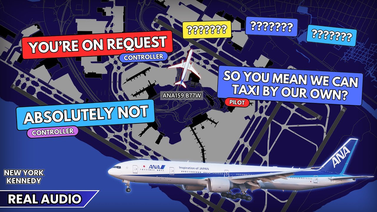 Pilot doesn&rsquo;t understand the Controller at New York Kennedy Airport. Real ATC