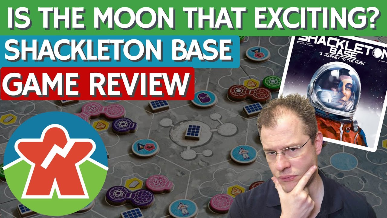 Shackleton Base - Board Game Review - Is The Moon That Exciting?