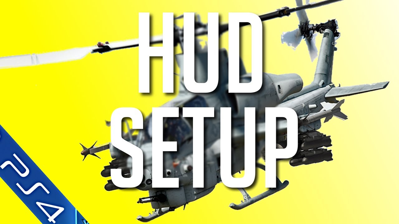 BATTLEFIELD 4 |PS4| - PORADNIK - HUD i helikopterowy setup!