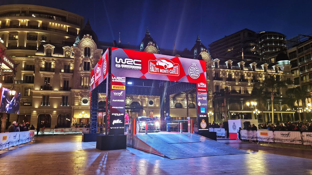 RALLYE DE MONTE CARLO 2024 PRINCE DE MONACO