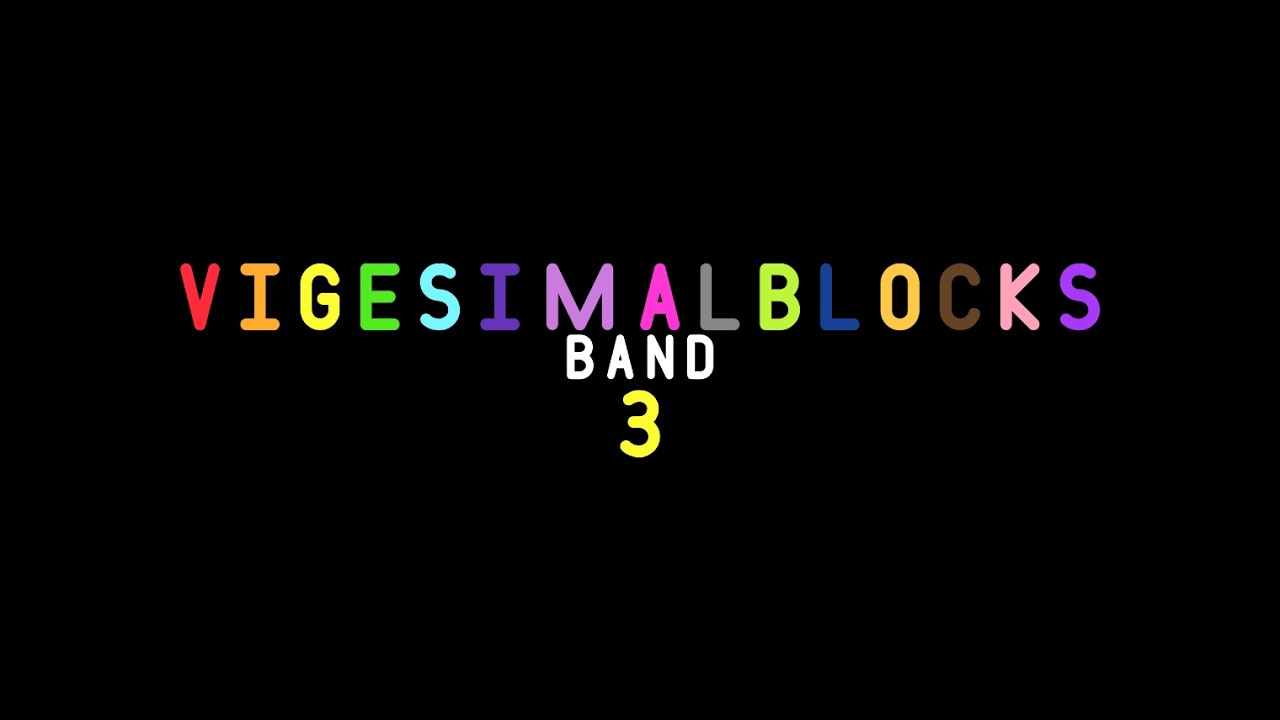 Vigesimalblocks Band 3