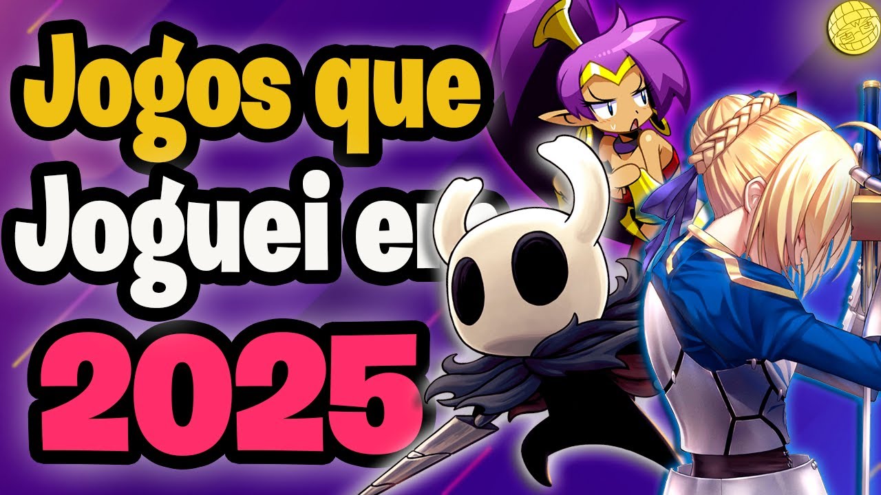 Especial de Tudo o que Joguei em 2025