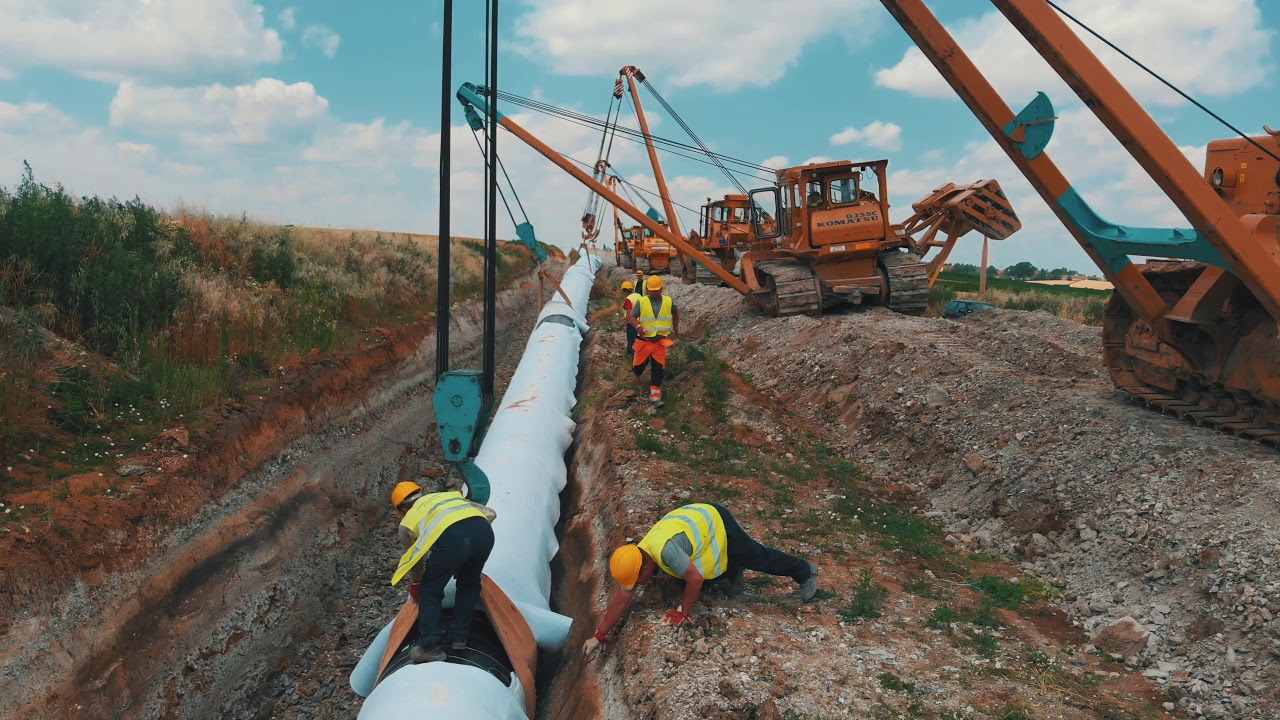 Gascontrol Polska - Opole Wkładanie Gazociągu