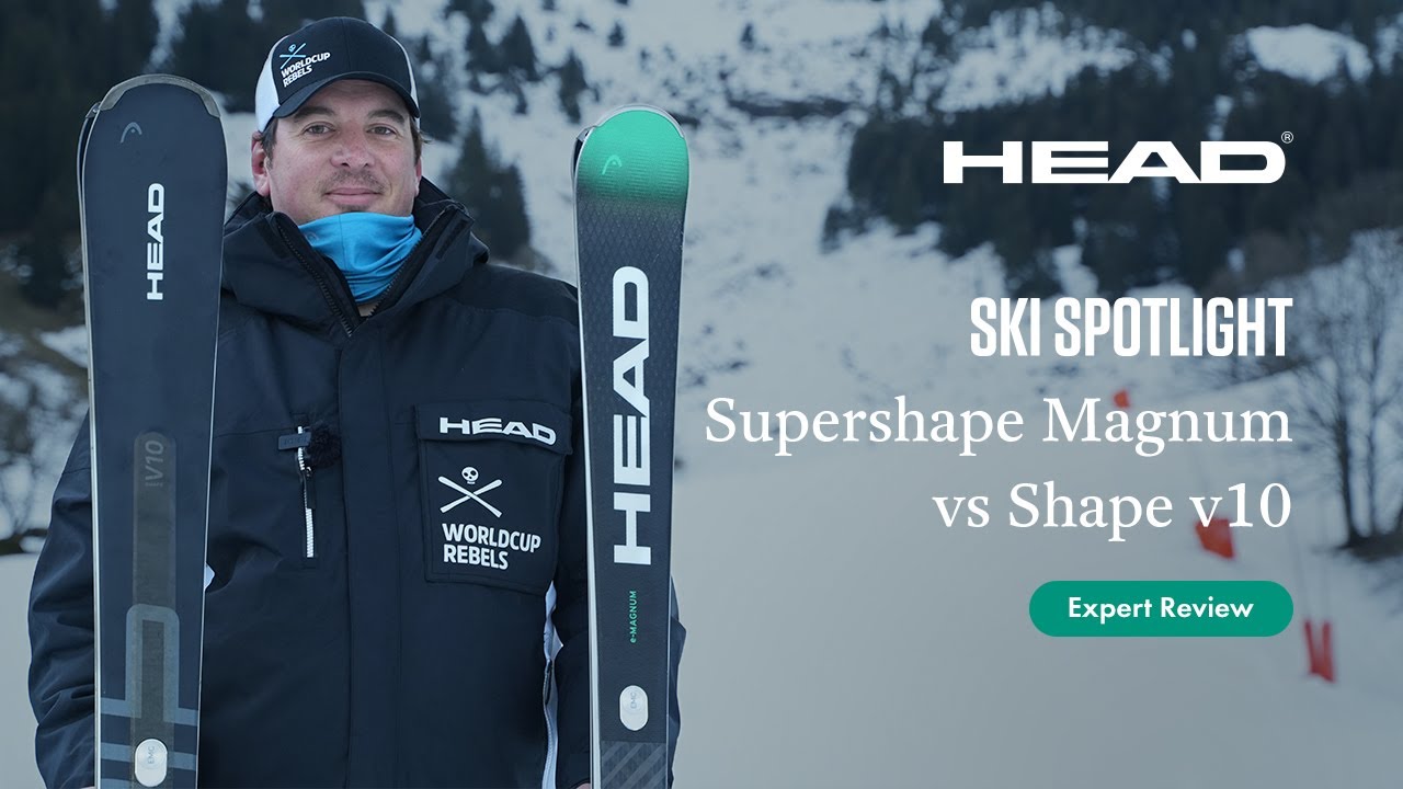 Head Supershape Magnum vs Shape V10 skis