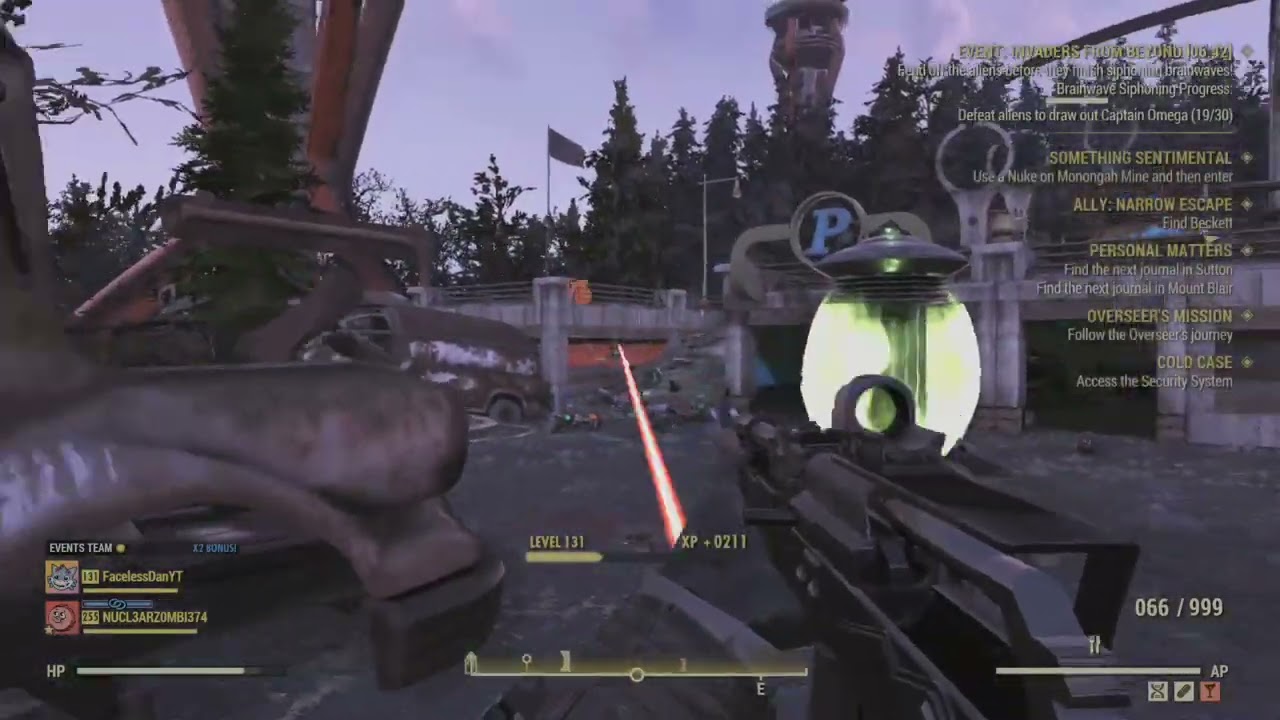 Fallout 76: Season 8 Invaders From Beyond Event Walkthrough (Custom Worlds)