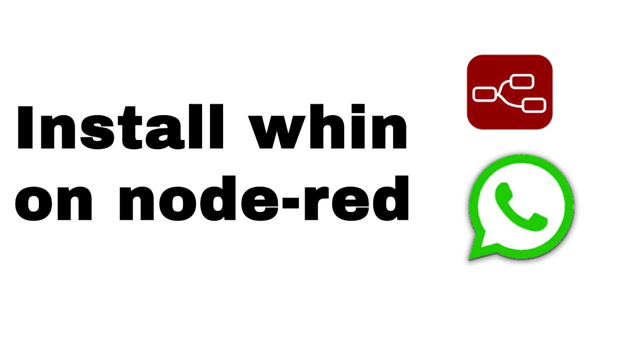 HOW TO: install whin whatsapp on node-red