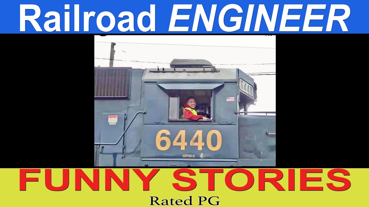 Railroad ENGINEER Tells FUNNY STORIES!