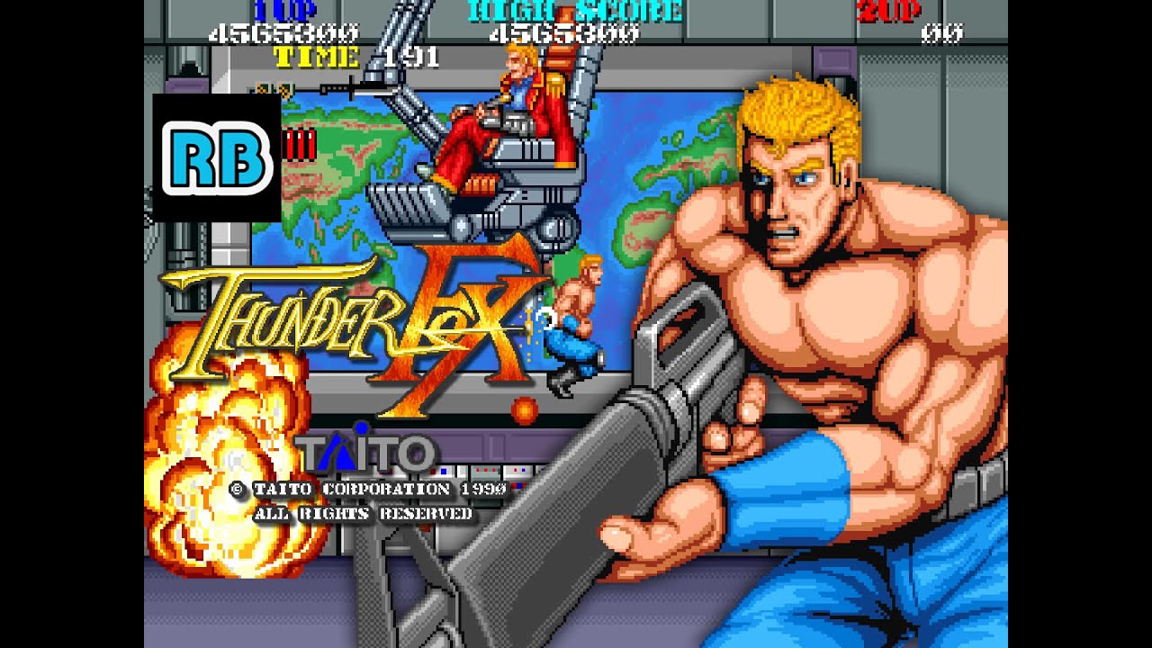 1990 [TAS 60fps] Thunder Fox 7011700pts NoDamage ALL