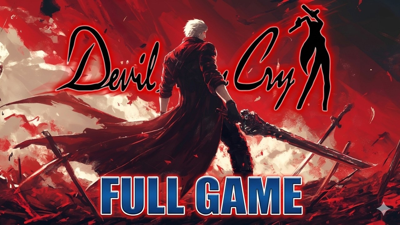 Devil May Cry 1 LIVE 🔥 Full Story Campaign | Dante's Demon Castle Massacre | No Breaks