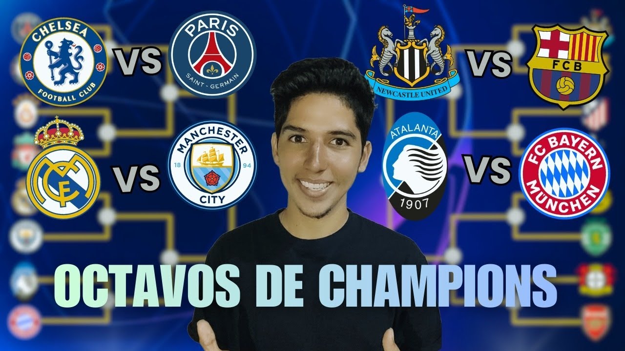 OCTAVOS DE FINAL DE CHAMPIONS LEAGUE, ANÁLISIS Y PR*NÓSTIC*