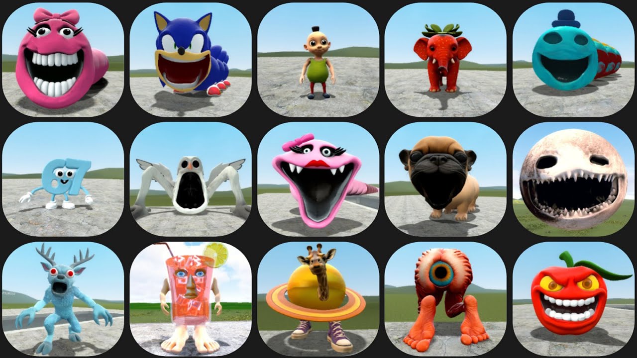 Hungry Sonic,Hungry Worm,Strawberry Elephant,Hungry Snake,Psyco Apple,67 Brainrot,Hungry Doey,Gmod