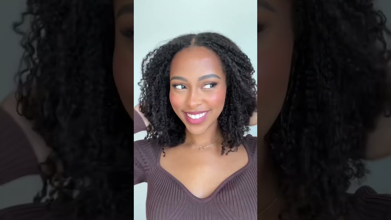 Banding Method ✨ What method do you use to stretch your wash and go&rsquo;s? 🤎 #coilyhair #naturalhair
