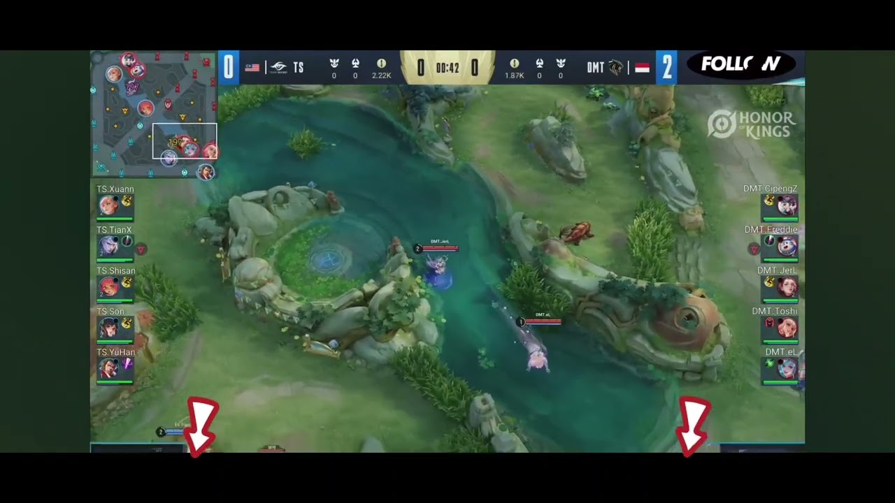 ROAD TO FINAL HOK CHAMPIONSHIP LOWER BRACKET TEAM SECRET VS DOMINATOR ESPORT GAME 3 BEST OF 5
