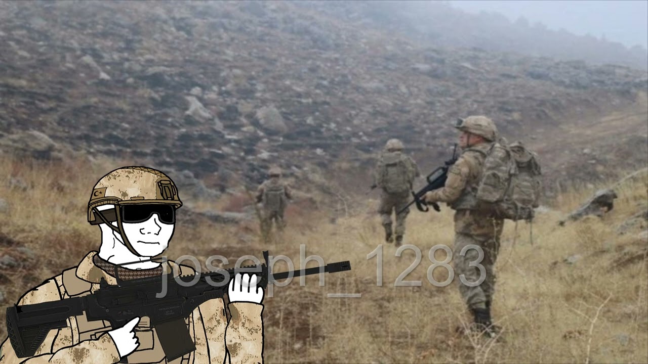 yıl 2023 gabar (küpeli) dağında komandosun