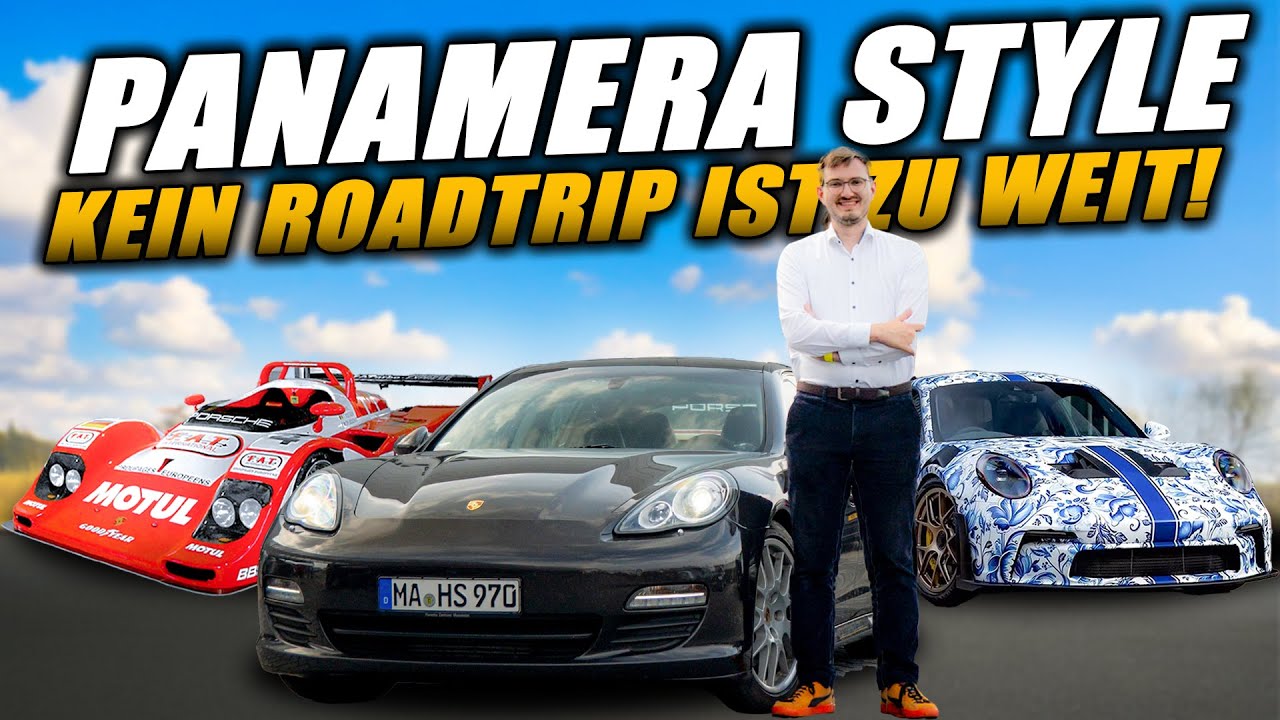 AN EINEM TAG Sportwagen Tour & Roadtrip - typisch PANAMERA! Porsche Gelderland & Kremer Racing.