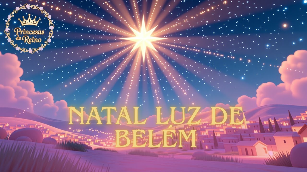 NATAL LUZ DE BELÉM - Princesas do Reino | Música de Natal | Música Infantil Gospel