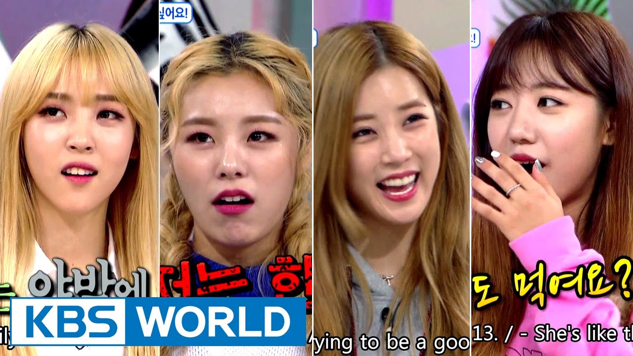Hello Counselor - Chorong, Namjoo, Wheein, Moonbyul [ENG/THA/2016.10.10]