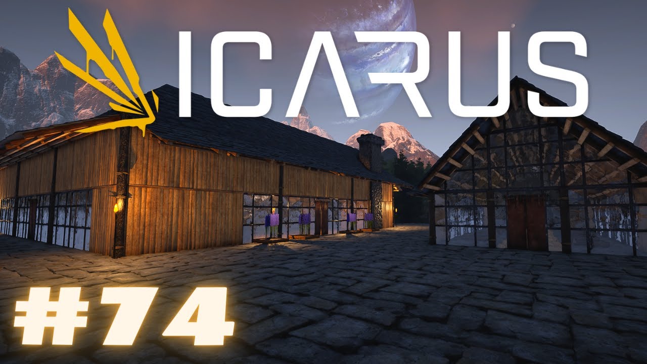 ICARUS deutsch | EP74 Umzug fertig. Terrasse & Gewächshaus bauen 👀