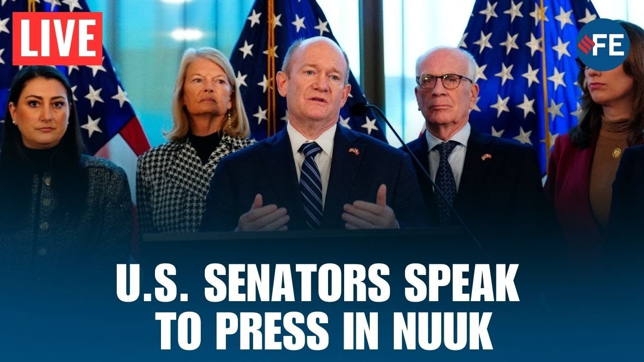 LIVE: U.S. Senators Speak to Press During High-Profile Visit to Nuuk, Greenland