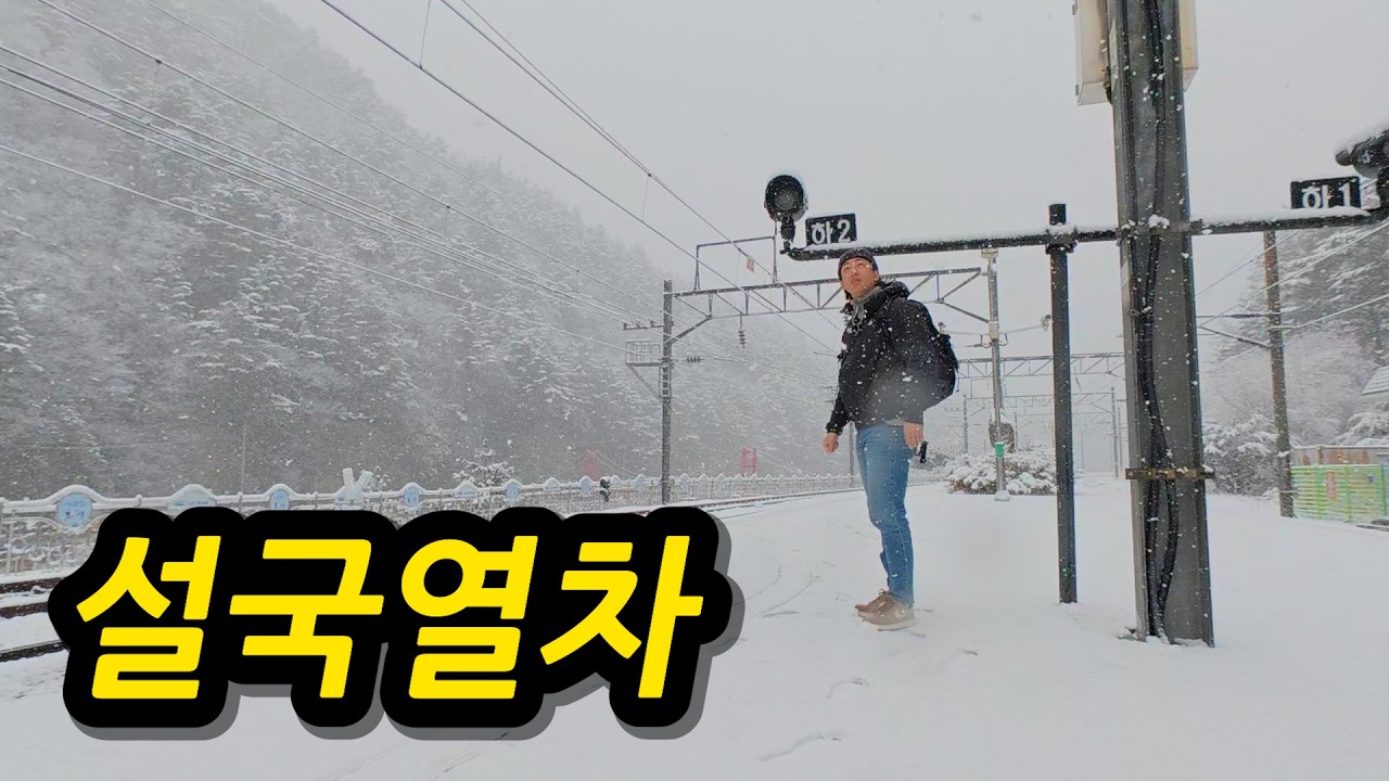 갑자기 설국으로 변해버린 내일로 여행, 눈의 나라에 가다 l 🇰🇷태백,동해,강릉