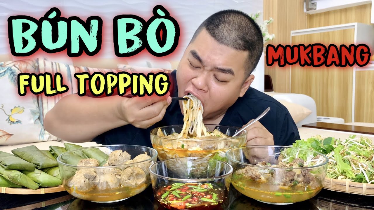 Tô Bún Bò Huế Full Topping Chả - Giò Heo - Bò Viên Ngập Ngụa Vô Cùng Hấp Dẫn | Tập 883