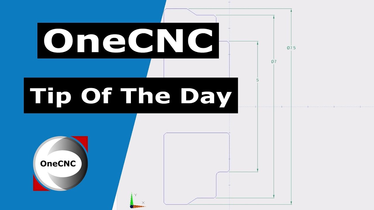 OneCNC Diametrical Dimensions  - Tip 332