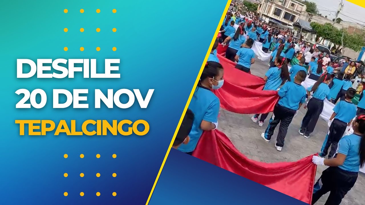 Desfile del 20 de noviembre en Tepalcingo