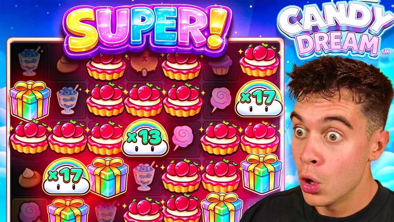 CANDY DREAM SUPER BONUSES ARE CRAZY...BONUS OPENING!!!