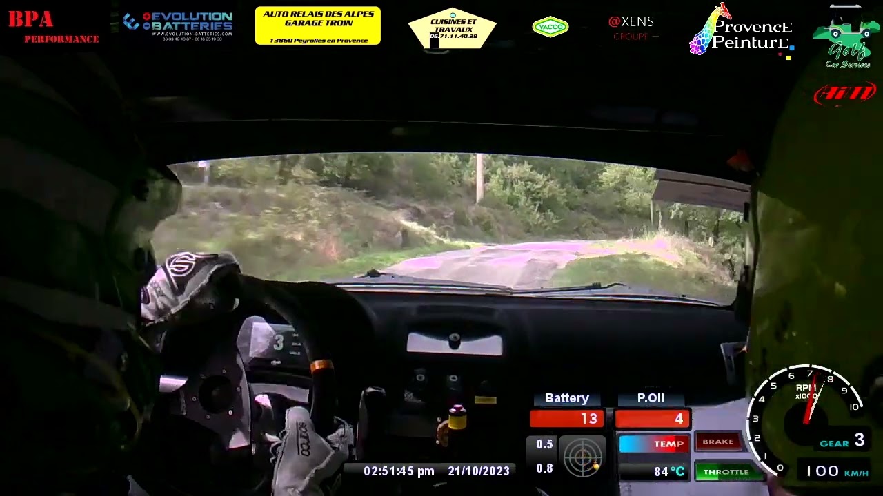 RALLYE DE L'ARDECHE 2023 - ES4